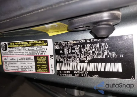 2012 Toyota Venza Le из США, поврежденный, VIN 4T3ZA3BB9CU061691